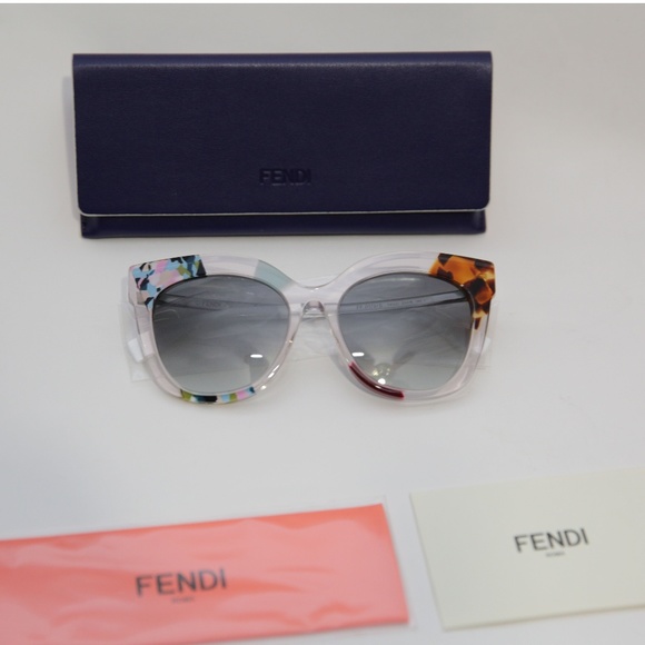 FENDI Accessories - FENDI - Jungle FF0179S Geometric Sunglasses